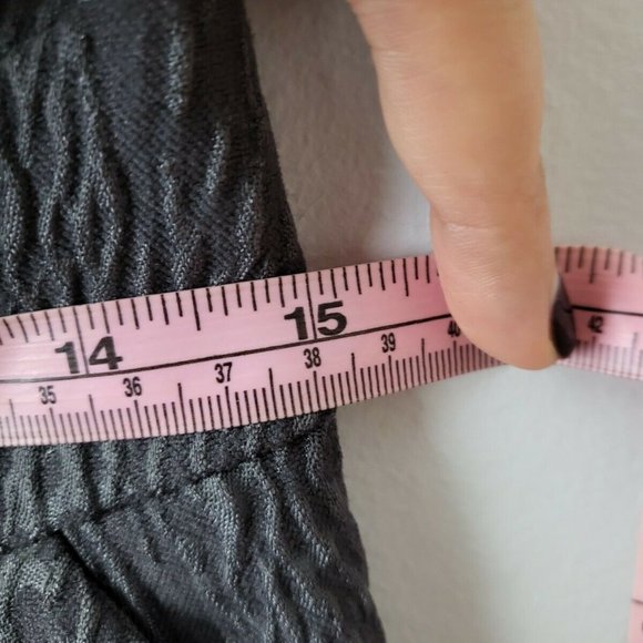 EUC BCBG Generation Textured Blue Cap Sleeve Sheath Pockets Mini Dress Size M - Picture 6 of 12